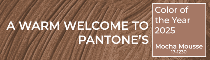A Warm Welcome to Pantone's Mocha Mousse Color of the Year for 2025