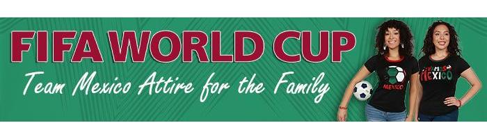 Fifa World Cup - Team Mexico Attire for the Family