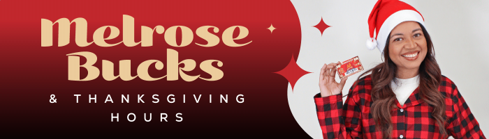Melrose Bucks Are Back! | Thanksgiving Hours 2025