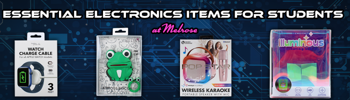 Essential Electronics Items for Students at Melrose