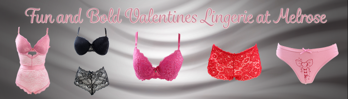 Fun and Bold Valentine's Lingerie at Melrose