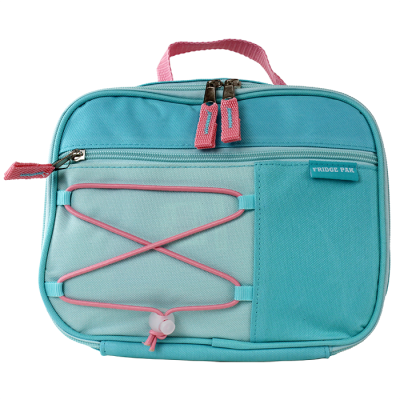 AD Sutton & Sons Teal and Pink Lunchbox