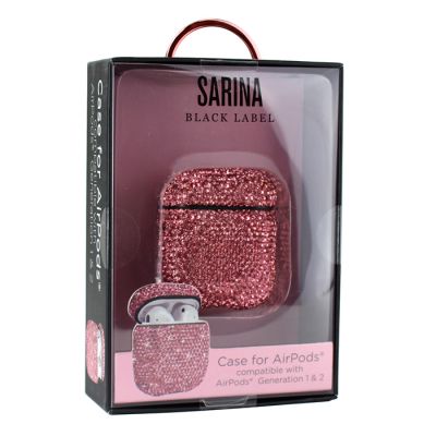 Sarina Rhinestone Storage Case for Generation 1 &2 Apple AirPods