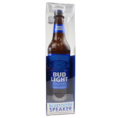 Bud Light Bottle Shaped Bluetooth Speaker