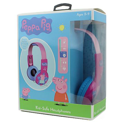 Peppa Pig Kid-Safe Volume Limiting Over-Ear Headphones