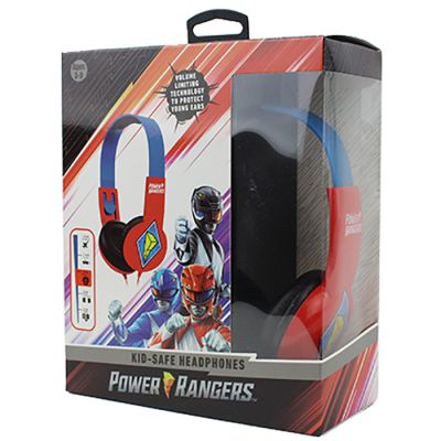 Power Rangers Kid-Safe Volume Limiting Over-Ear Headphones