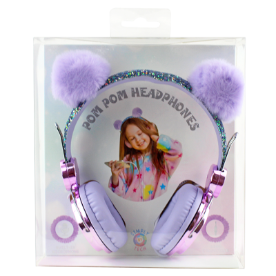 "Simply Tech" Pom Pom Headphones