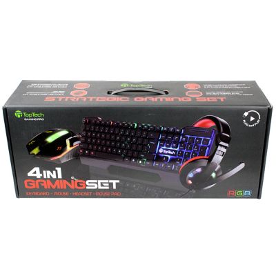 "Top Tech" 4-in-1 Gaming Set
