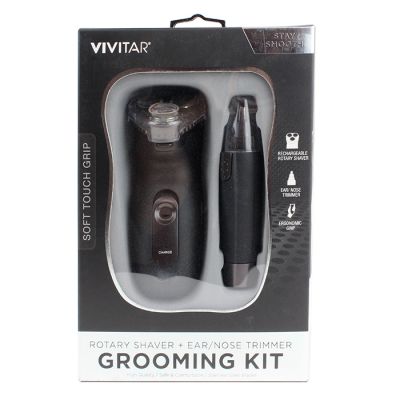 "Sakar" Vivitar Rotary Shaver + Ear/Nose Trimmer
