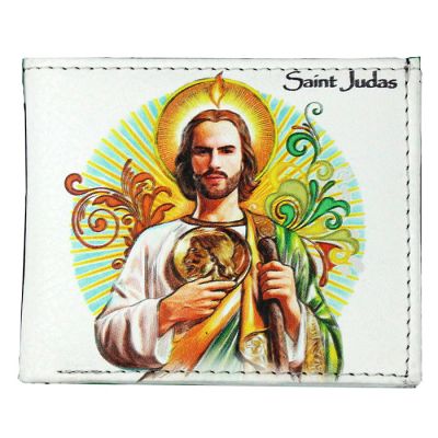 Men’s Saint Judas Bi-Fold Wallet