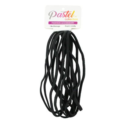 "Top & Top" 15 Black Hair Ties