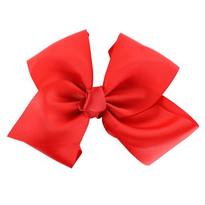 "Top & Top" Red Large Clip Bow