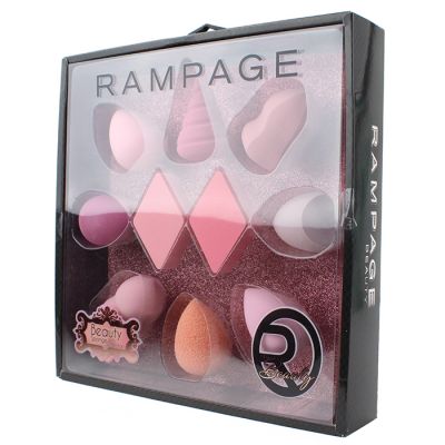 “Rampage Beauty” 10 Piece Cosmetic Sponge Gift Set