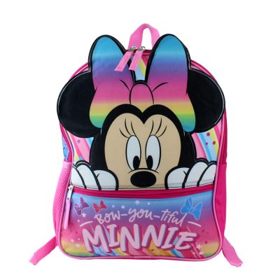 Minnie Mouse “Bow-you-tiful” Rainbow Backpack