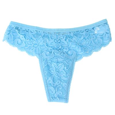 Assorted Color Lace Thong Panties