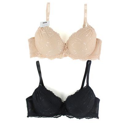 2-Pack Lace Push Up Bras