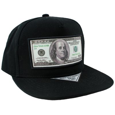 Hundred Dollar Bill Graphic Baseball Cap