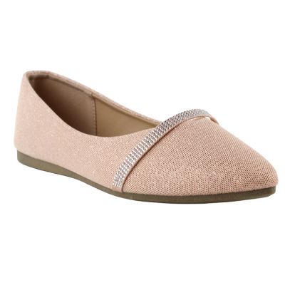 “Legend” Glitter Pointed Toe Ballet Flat