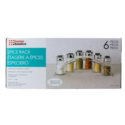"Home Basics" 6-Piece Spice Rack