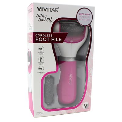 Vivitar Cordless Foot File with Replacement Head