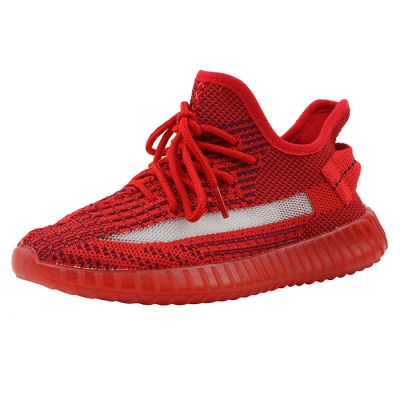 Boy’s Knit Lace Up Athletic Sneaker