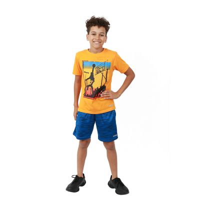 Hind 2-pack Orange Basketball Graphic T Shirts