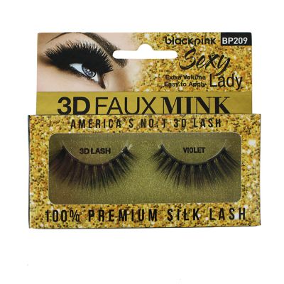 3D Faux Mink 100% Premium Silk Lashes