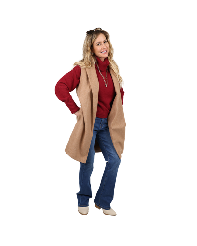 "ALMOST FAMOUS" casual knit sweater