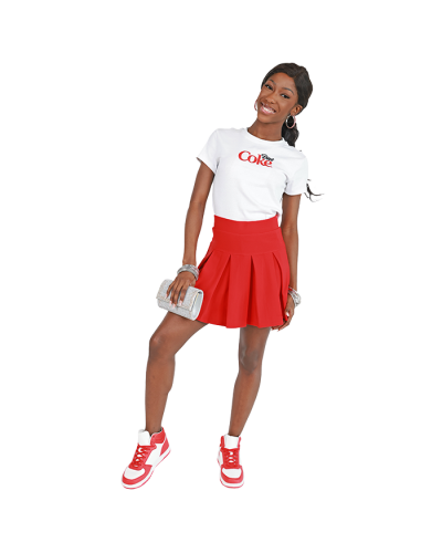 "Coke" Short Sleeve Baby Tee