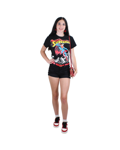 "Superman" Short Sleeve Metropolis Graphic Tee
