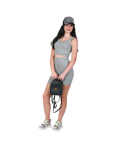 "CTTN" Cropped Tank Top