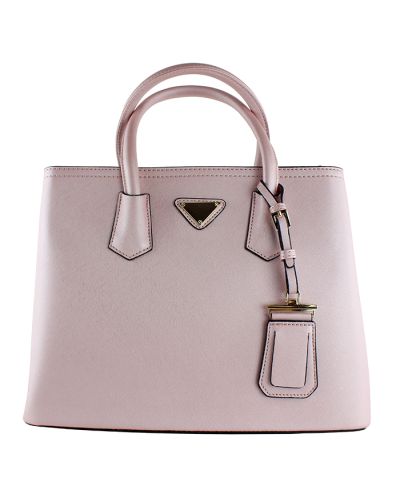 The pink "Tops" 1-Piece Triangle Embellished Handbag with Wallet is pictured here.