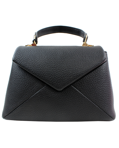 "FDC" Pebble Pleather Envelope Flap Mini Handbag