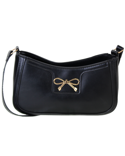 "Century" Gold Bow Shoulder Bag