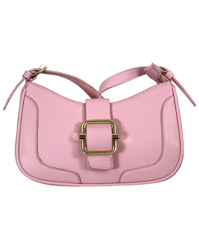 "TOPS" Pastel Pink Hobo Gold Buckle Purse Handbag