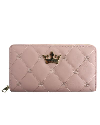 "Lady Lord" Crown Stitched Wallet