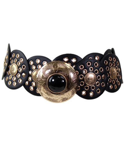 "Illuma" Grommet Gladiator Buckle Belt