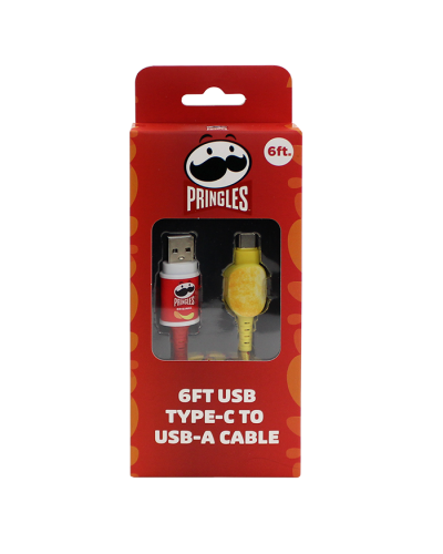 "Orbit" Snack-Themed 6ft Type-C to USB-A Cable Charger