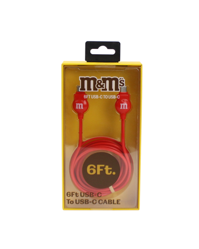 "Orbit" M&M 6-Ft Type C to USB-C Cable