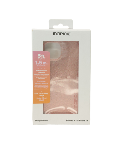 Incipio Pink Glitter Iphone Case Mag Safe 
