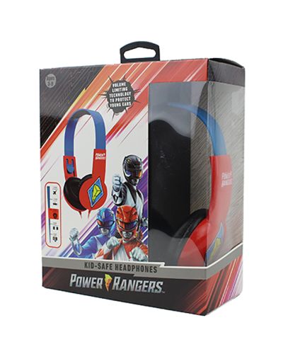 Power Rangers Kid-Safe Volume Limiting Over-Ear Headphones