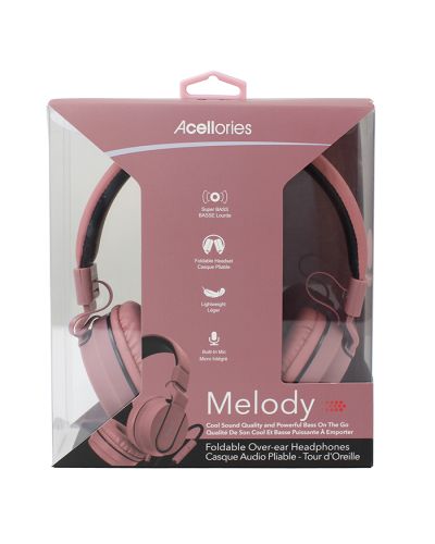 “Acellories” Foldable Over-the-Ear Headphones