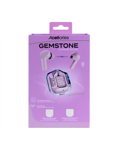 "Acellories" Gemstone Bluetooth Earbuds