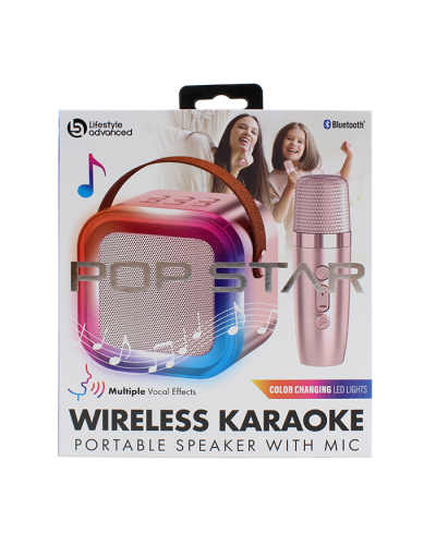 "RMJ" Wireless Karaoke Portable Speaker with Mic