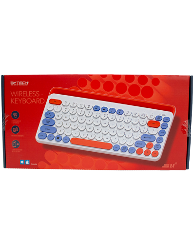 The "By Tech" Retro Wireless Bluetooth Keyboard is pictured here.