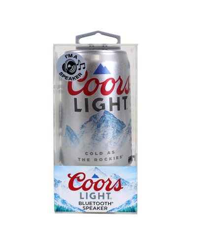 "M+S" Coors Light Can Bluetooth Speaker