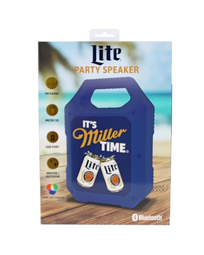 "M+S" Miller Lite Party Bluetooth Speaker
