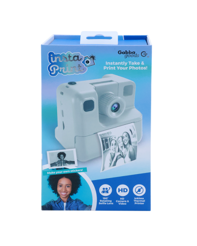 Gabba Goods Digital Camera Thermal Printer Selfie Mode 