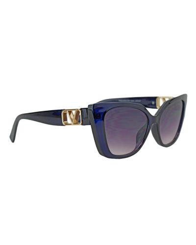 Women’s “Golden Bridge” Cat Eye Plastic Frame Sunglasses