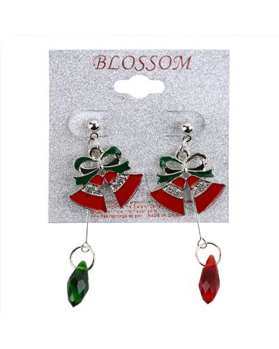 "Be Jewel" Christmas Mismatched Jeweled Earrings